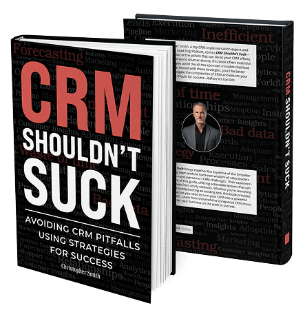 CRM Shouldn't suck - the book